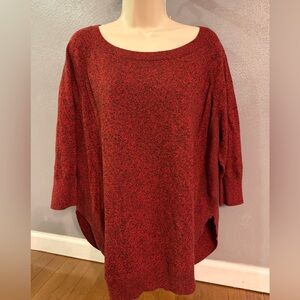 Express Vibrant Red Knit sweater